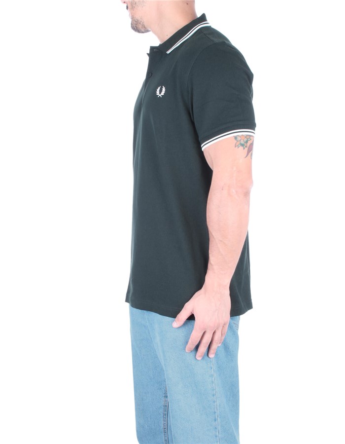 FRED PERRY Short sleeves Green