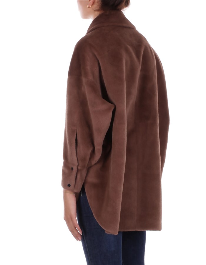 MANILA GRACE Giacche Pellicce Donna E176PU 2 