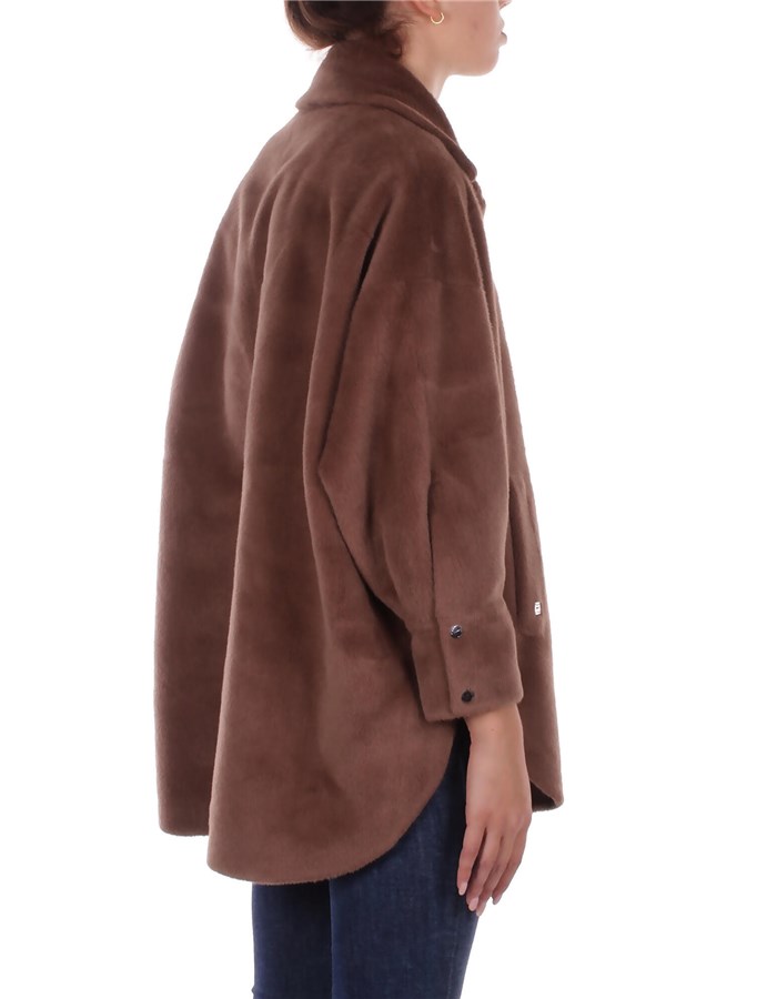 MANILA GRACE Giacche Pellicce Donna E176PU 4 