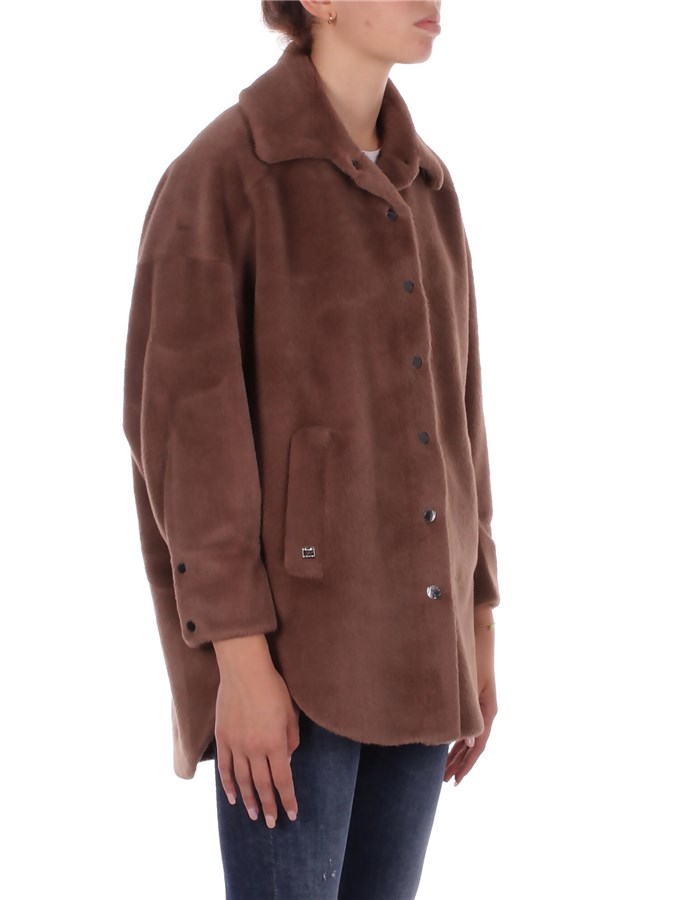 MANILA GRACE Giacche Pellicce Donna E176PU 5 