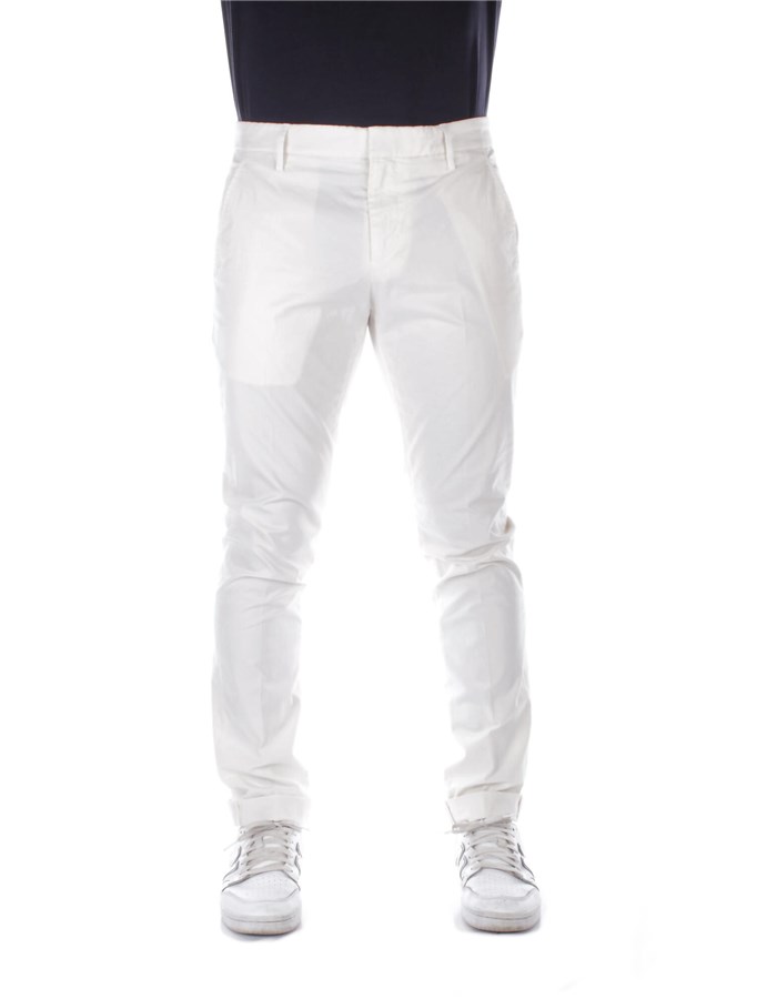 DONDUP Pantaloni Slim UP235 GSE046PTD Panna