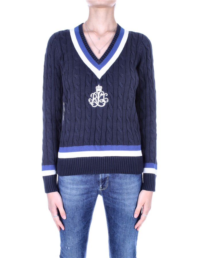 RALPH LAUREN V-neck  Blue