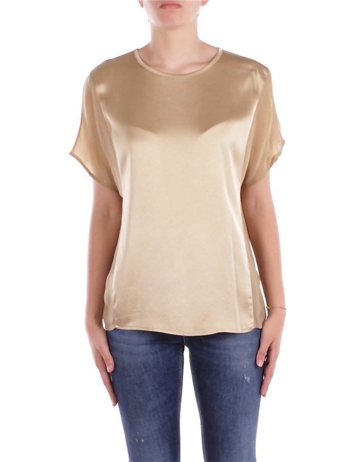 MANILA GRACE Blouses Beige