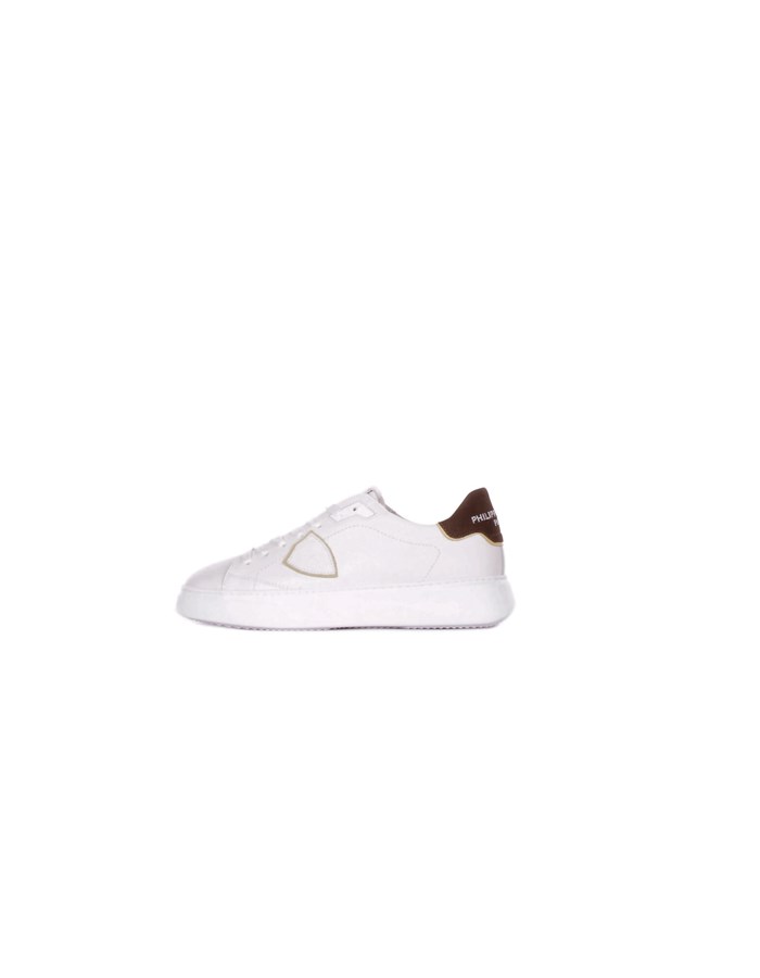 PHILIPPE MODEL PARIS Sneakers Alte BTLU White brown