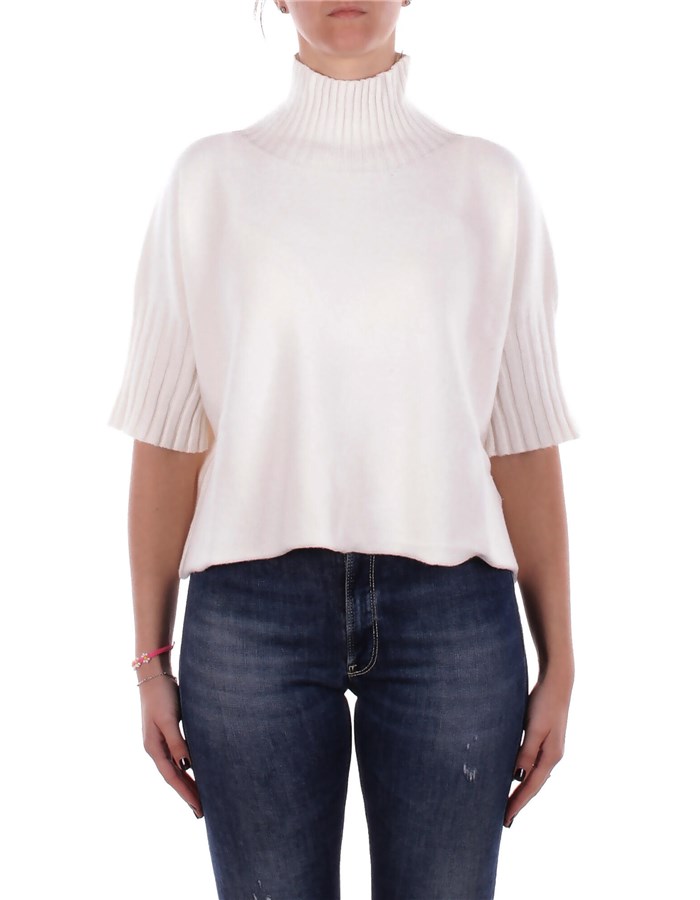 MANILA GRACE Collo Alto Off white