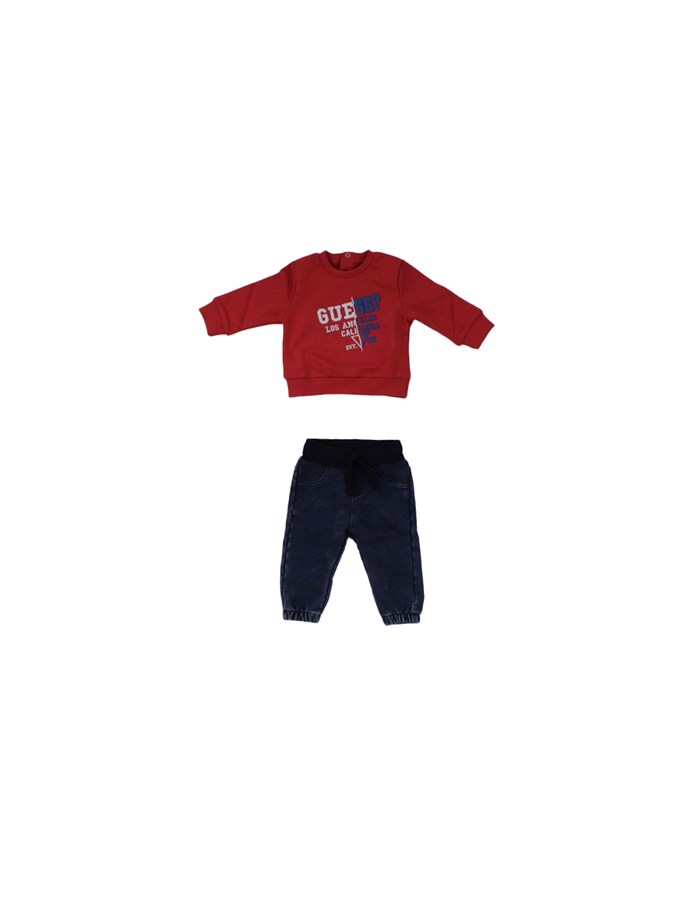 GUESS Sweatshirt + pants Red