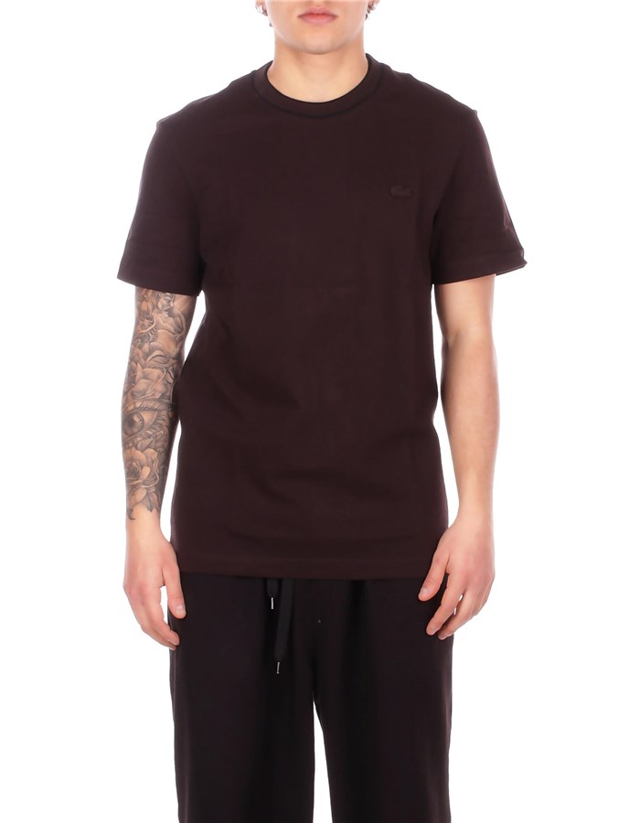 LACOSTE Maglia Brown
