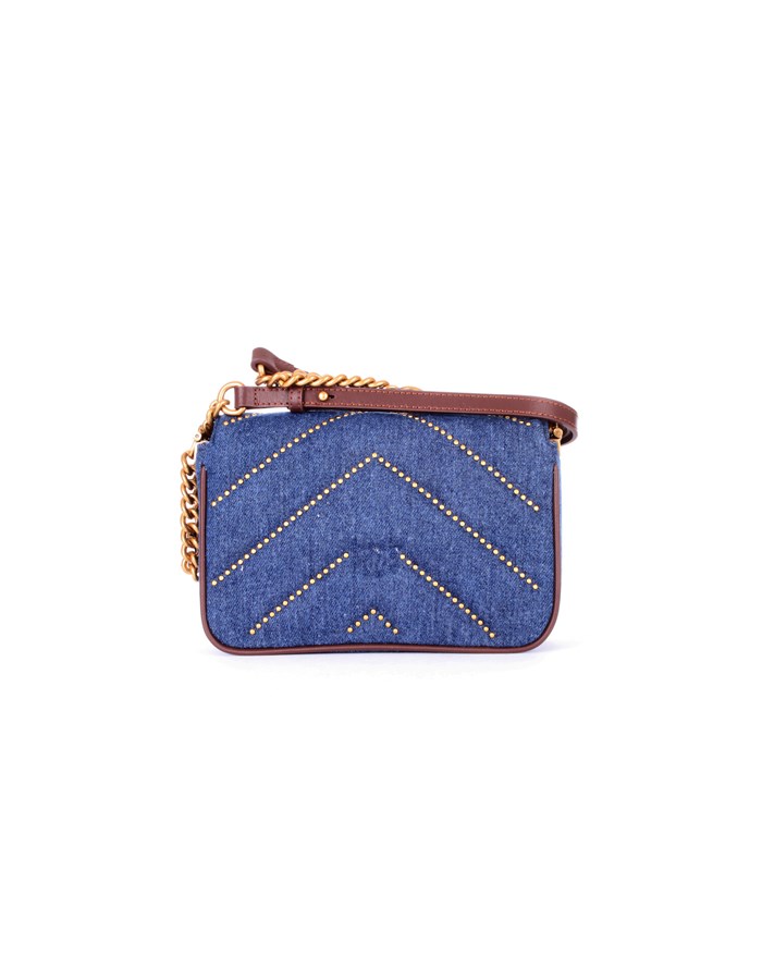 PINKO Hand Bags Blue denim