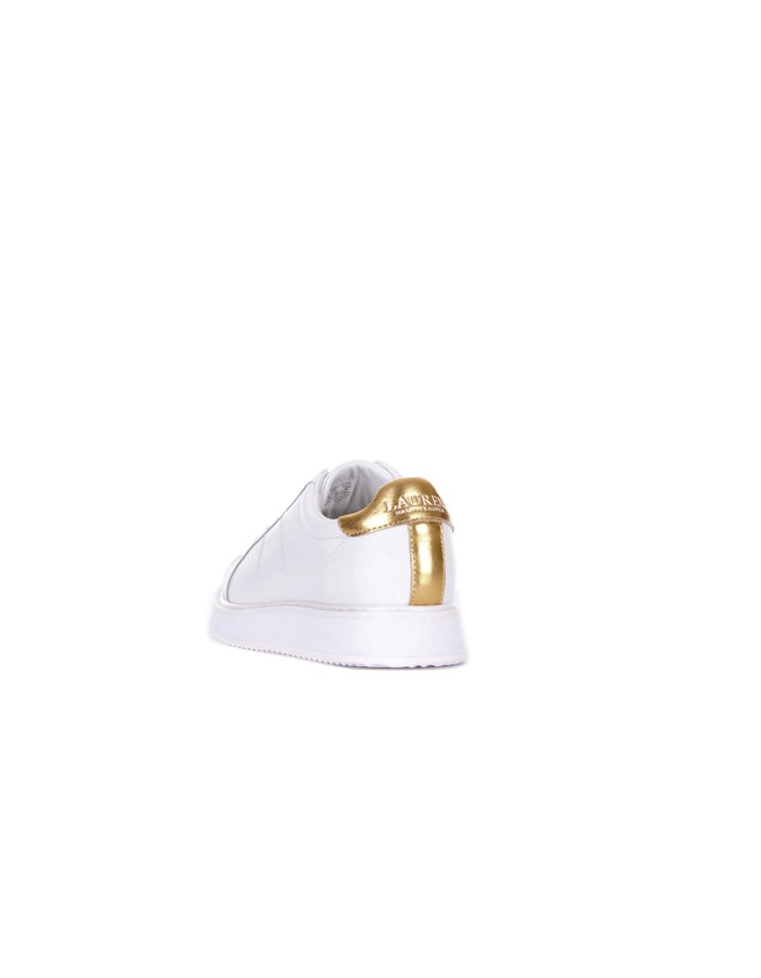 RALPH LAUREN Trainers White gold
