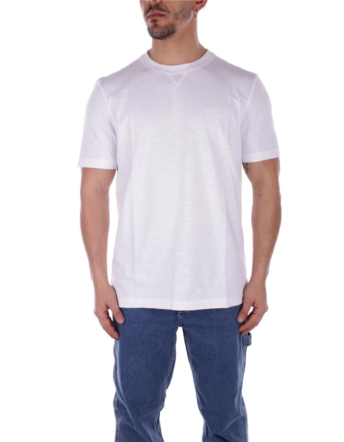BOSS T-shirt Manica Corta 50511158 White