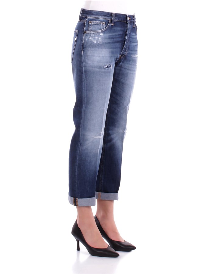 DONDUP Jeans Regular Donna DP776DSE340IM2 5 