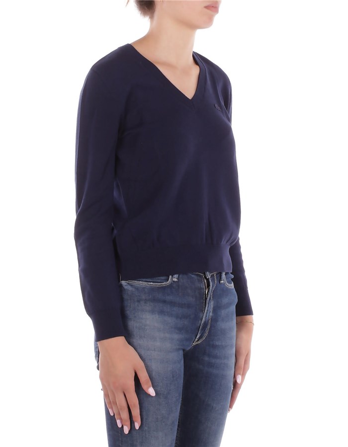 LACOSTE Maglieria Scollo A V Donna AF3964 5 