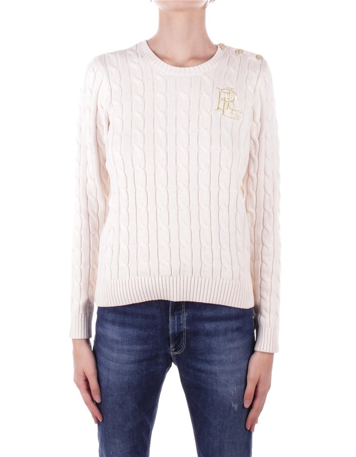 RALPH LAUREN Crewneck  Cream