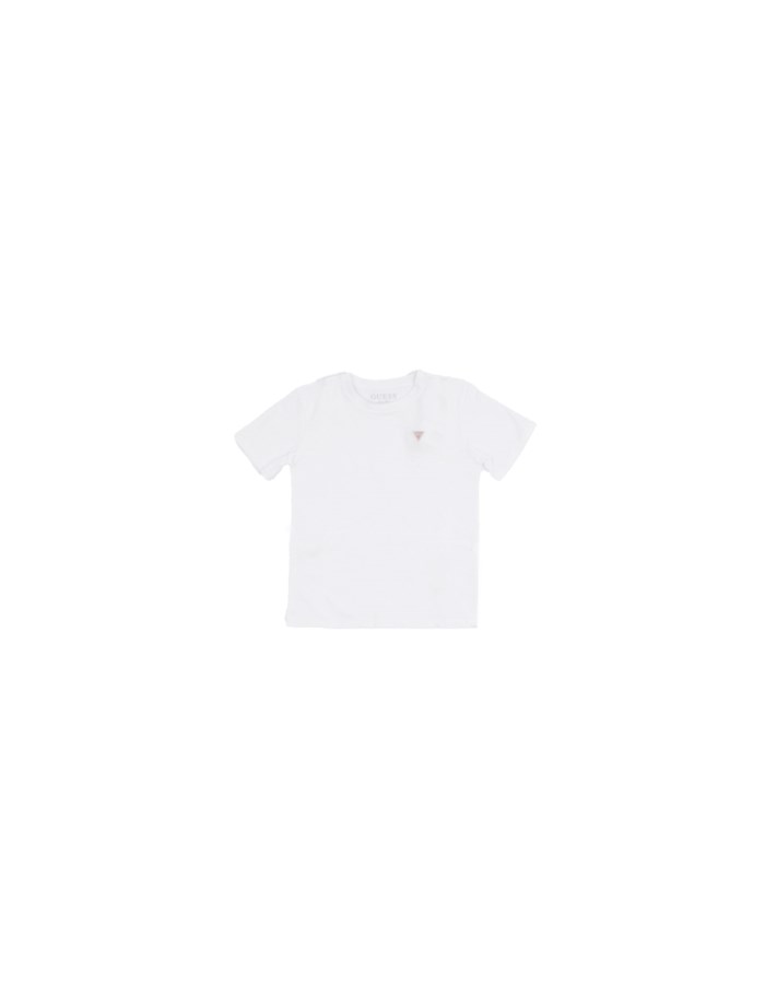 GUESS Manica Corta Pure white