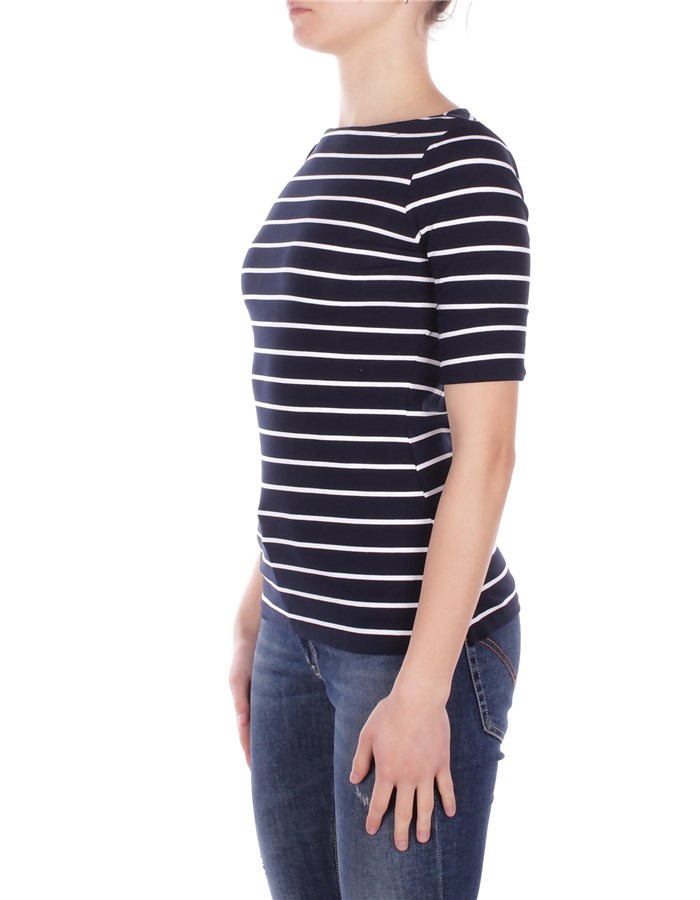 RALPH LAUREN Striped  Navy white