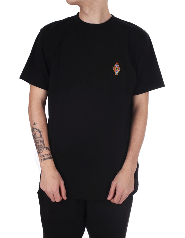 MARCELO BURLON COUNTY OF MILAN Short sleeve Black red d
