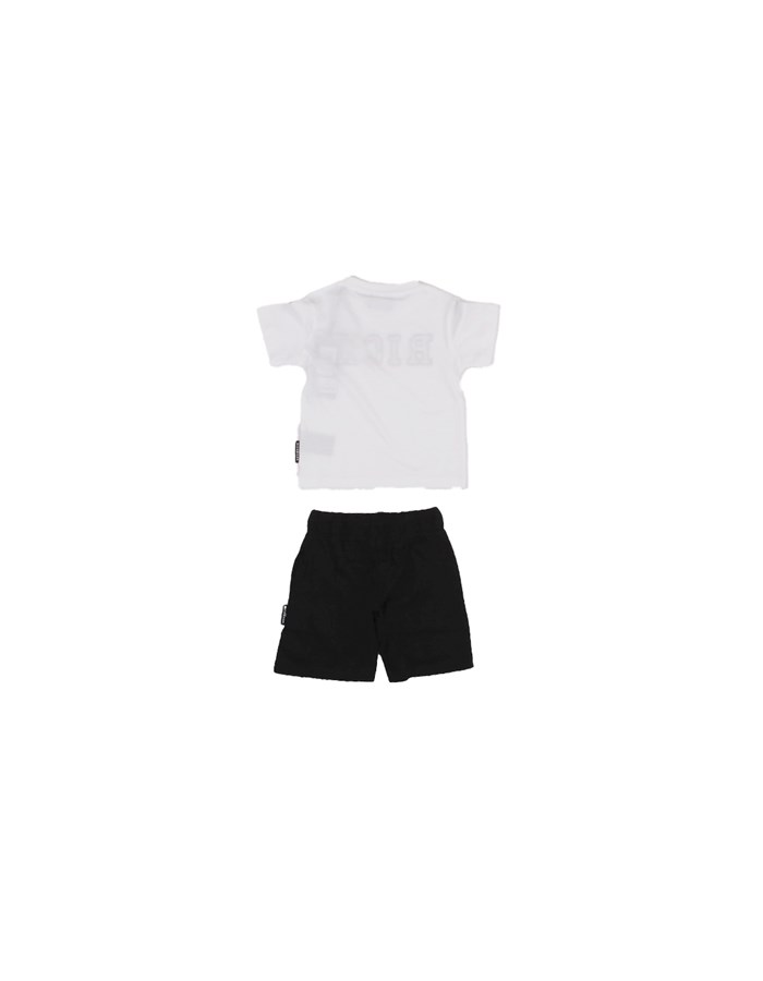 JOHN RICHMOND T-shirt + Shorts Bianco