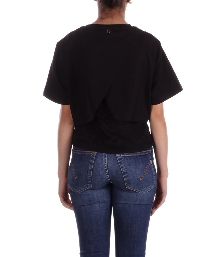 BLUGIRL BLUMARINE T-shirt Manica Corta Donna RA5123J4897 3 