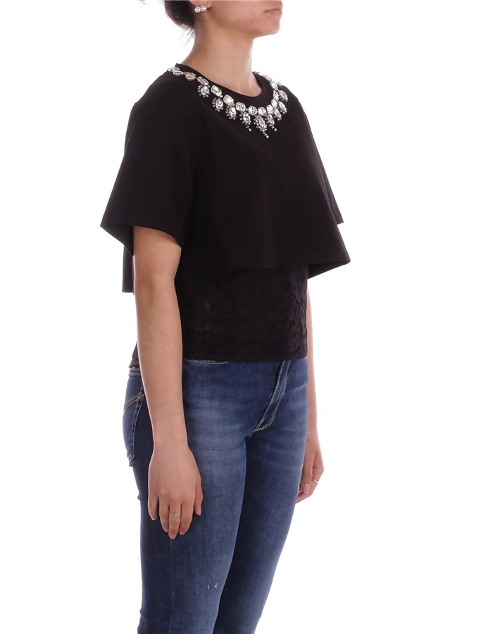 BLUGIRL BLUMARINE T-shirt Manica Corta Donna RA5123J4897 5 