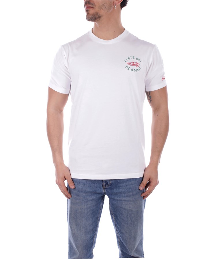 MC2 SAINT BARTH T-shirt Manica Corta POT0001 Bianco