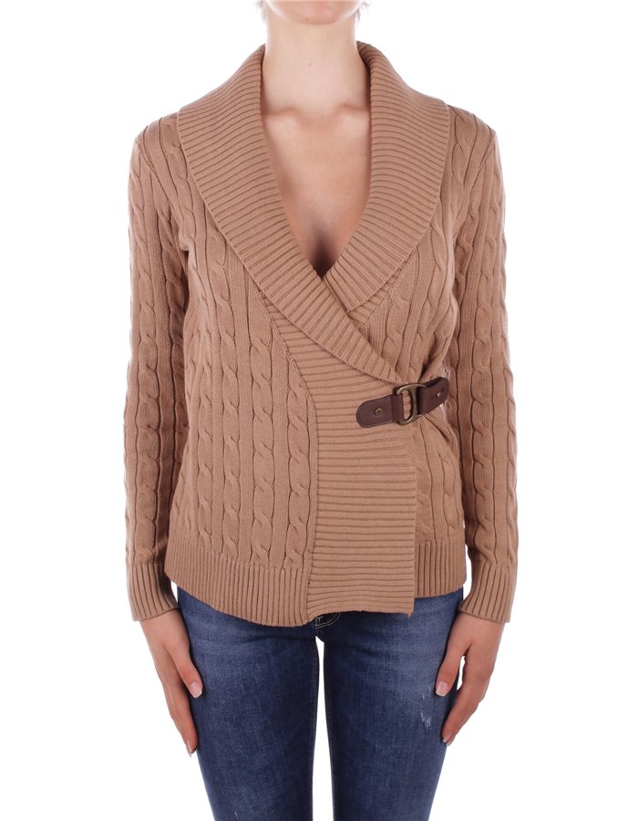 RALPH LAUREN In Maglia Camel