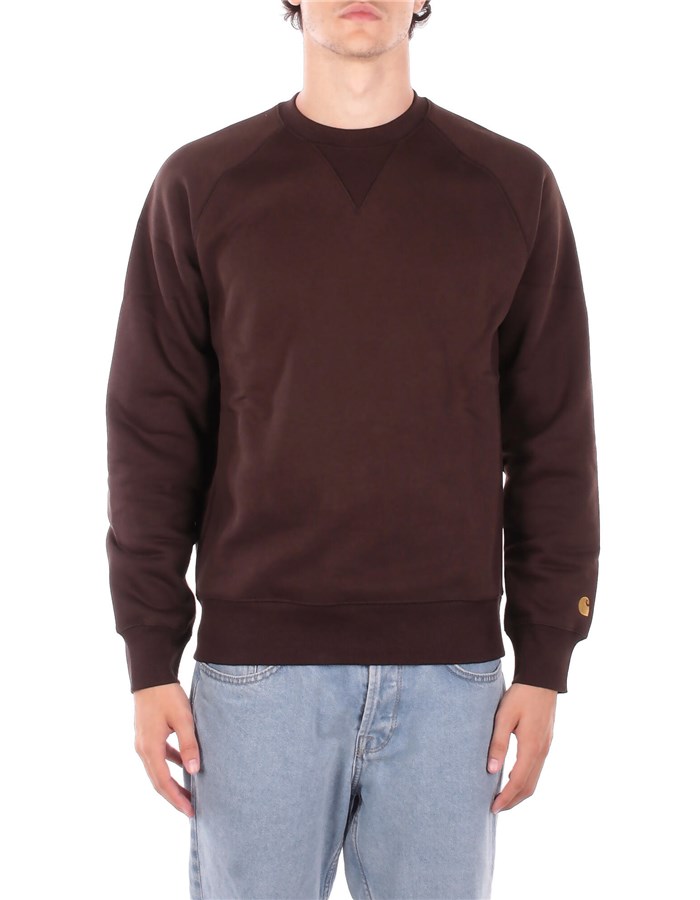 CARHARTT WIP Felpe Girocollo Tabacco