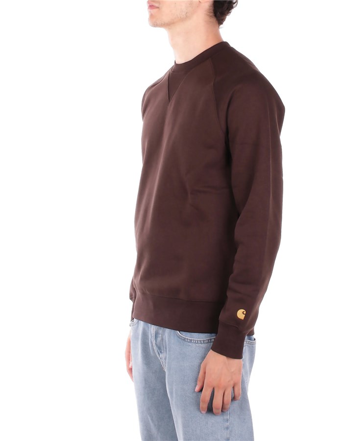 CARHARTT WIP Felpe Girocollo Tabacco