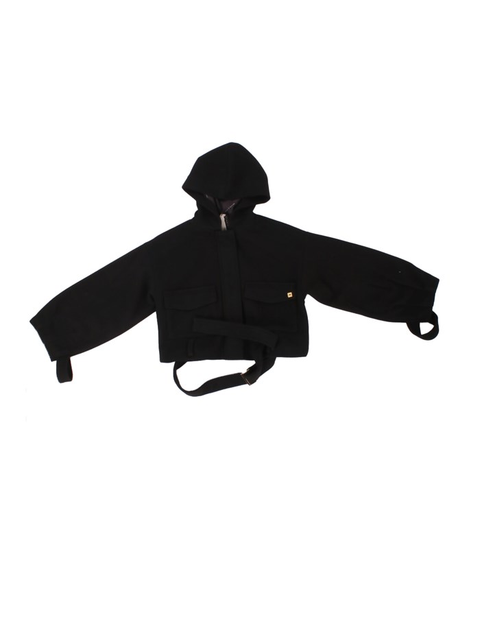 MANILA GRACE Short jackets Black