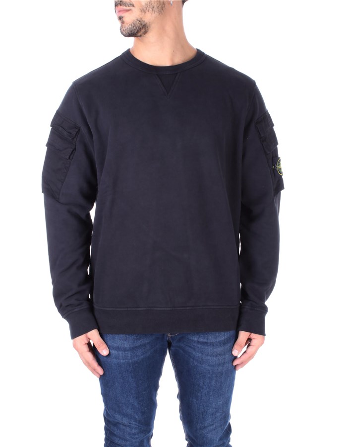 STONE ISLAND Crewneck  Black