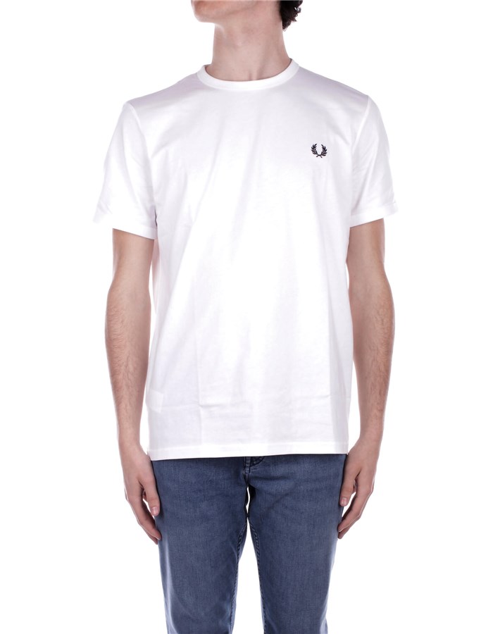 FRED PERRY Short sleeve white