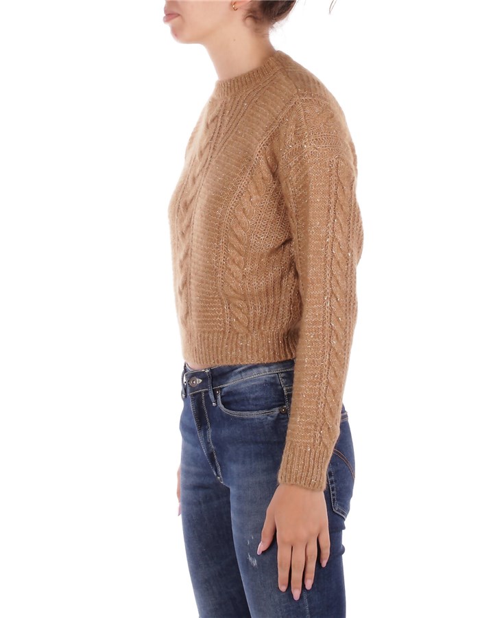 MAX MARA Maglie Girocollo Cammello