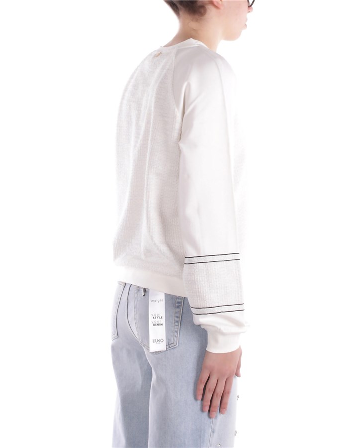 LIU JO Felpe Felpe Girocollo Donna TA5291J4894 4 