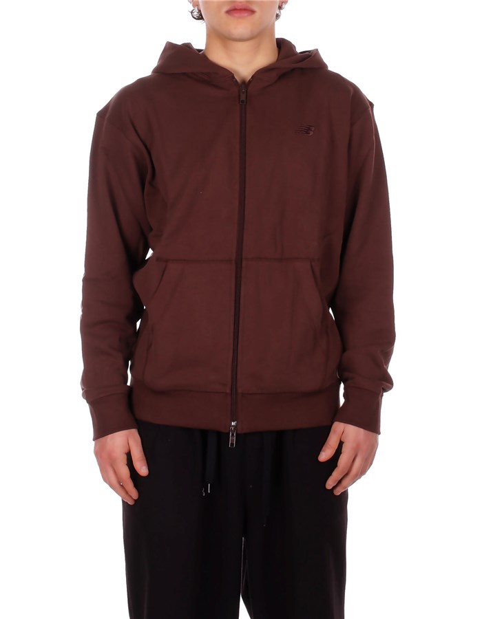 NEW BALANCE Felpa Brown