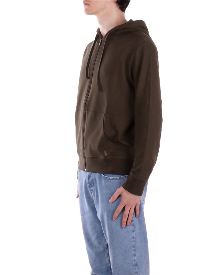RALPH LAUREN Hoodies Olive