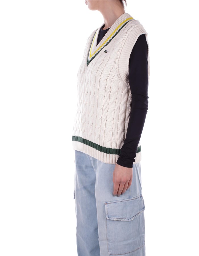 LACOSTE Knitted vest Knitted vest Women AF6945 1 