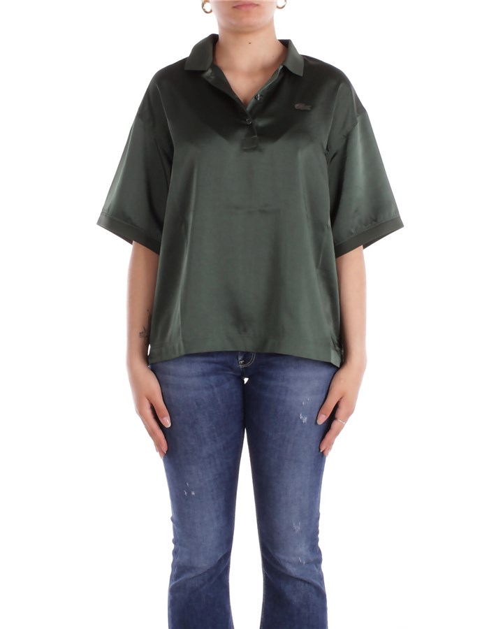 LACOSTE Camicie Maniche Corte Verdone