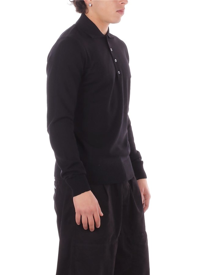 ALPHA STUDIO Polo Maniche Lunghe Uomo 202502AU 3013B 5 