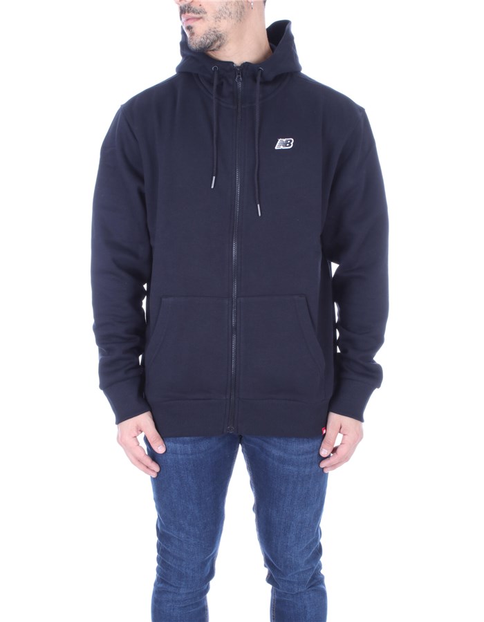 NEW BALANCE Hoodies Black