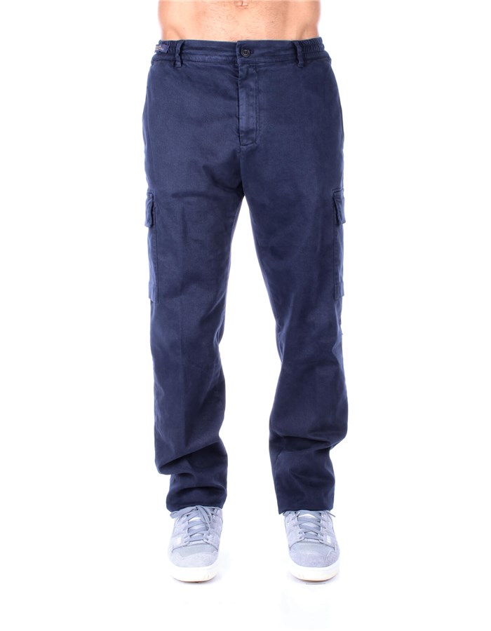 PAUL & SHARK Pantaloni Cargo 13314061 Blu medio