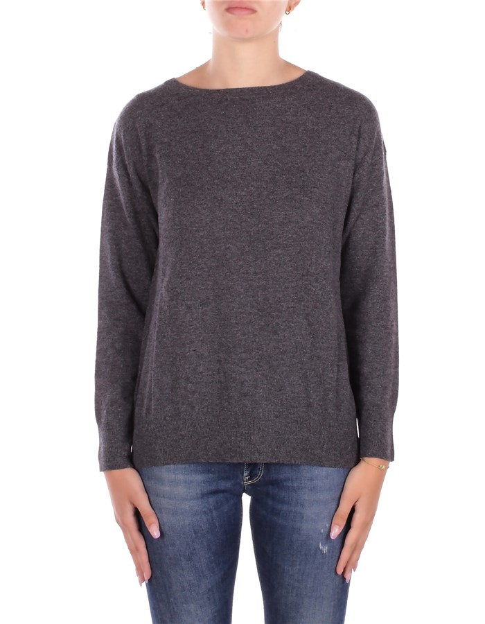 MAX MARA Maglie Girocollo Grigio scuro