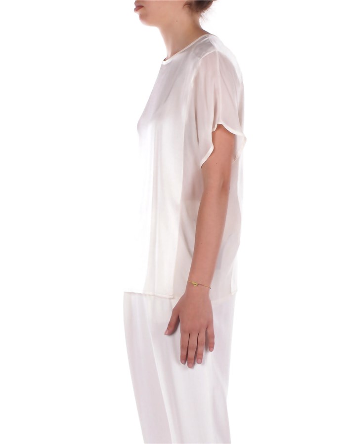 MANILA GRACE Bluse Off white