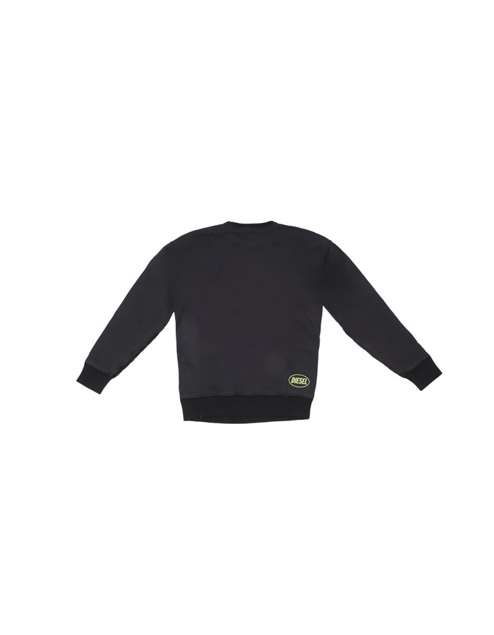 DIESEL Felpe Girocollo Nero