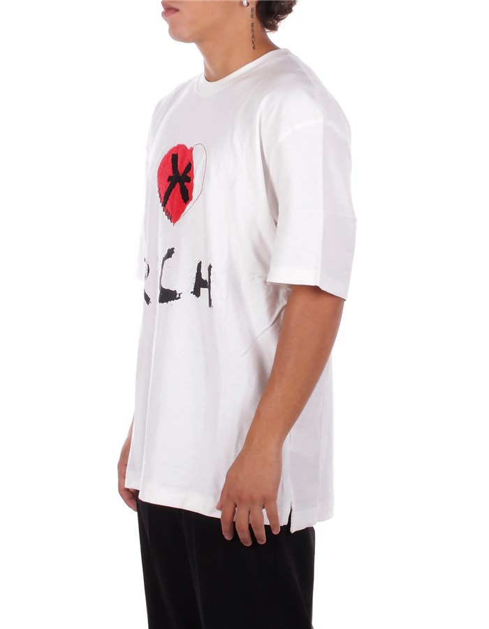 JOHN RICHMOND Manica Corta Off white