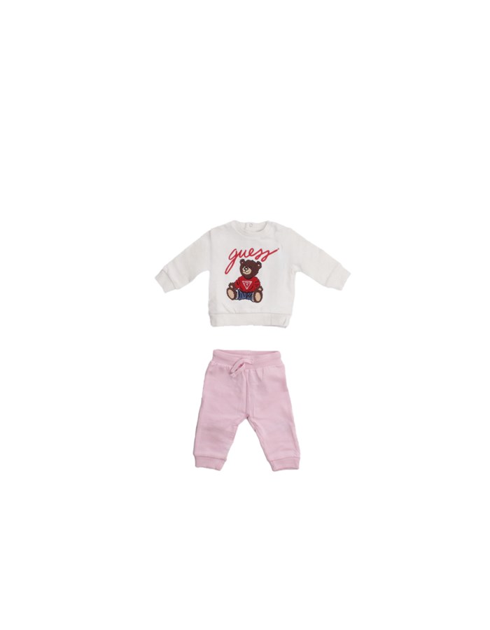 GUESS Felpa + pantalone Cream