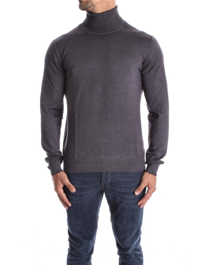 TAGLIATORE Knitwear High Neck  THEO GSI23 Grey