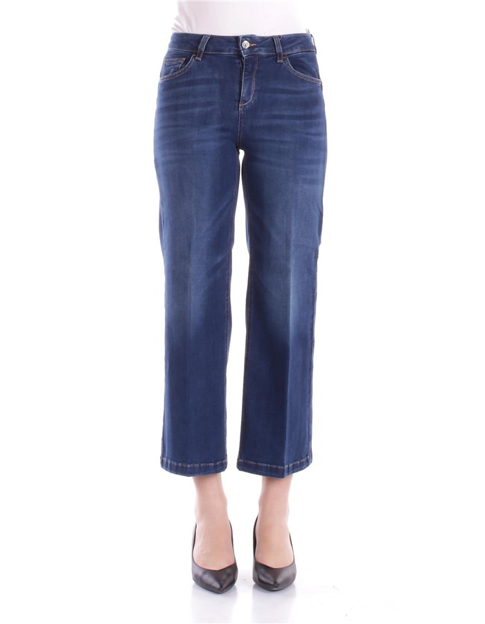 LIU JO Cropped Blue denim