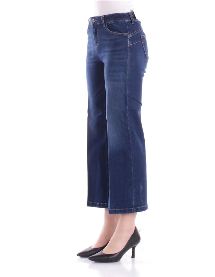 LIU JO Cropped Blue denim