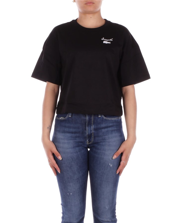 LACOSTE T-shirt Black