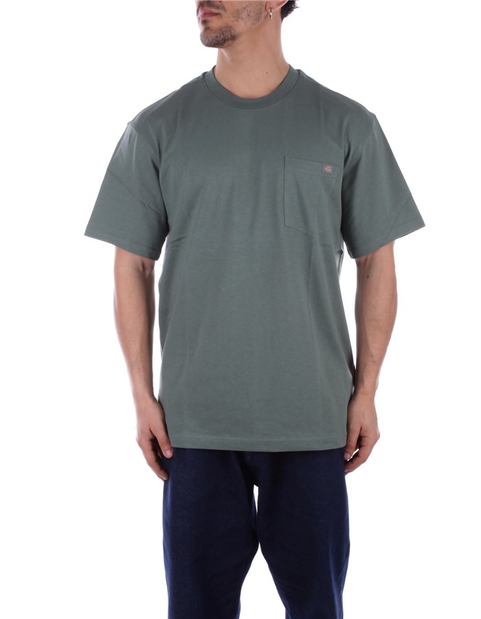 DICKIES Manica Corta Forest green