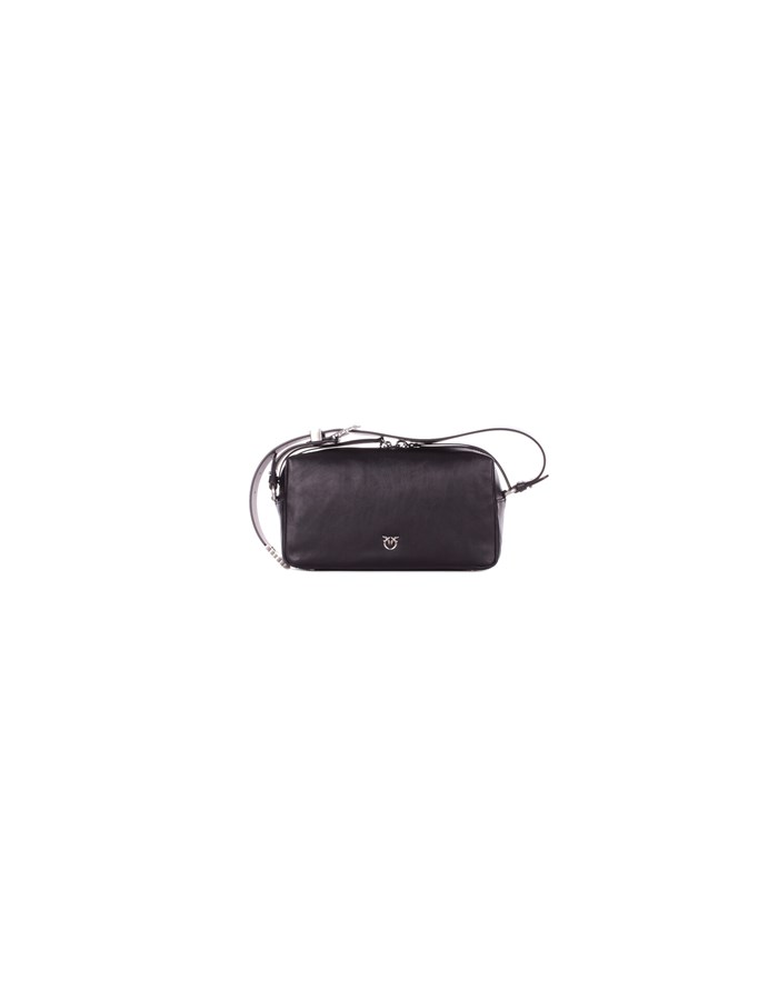 PINKO Borsa Nero silver
